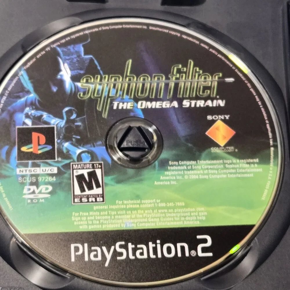 Syphon Filter Omega Strain - Sony Playstation 2 CIB